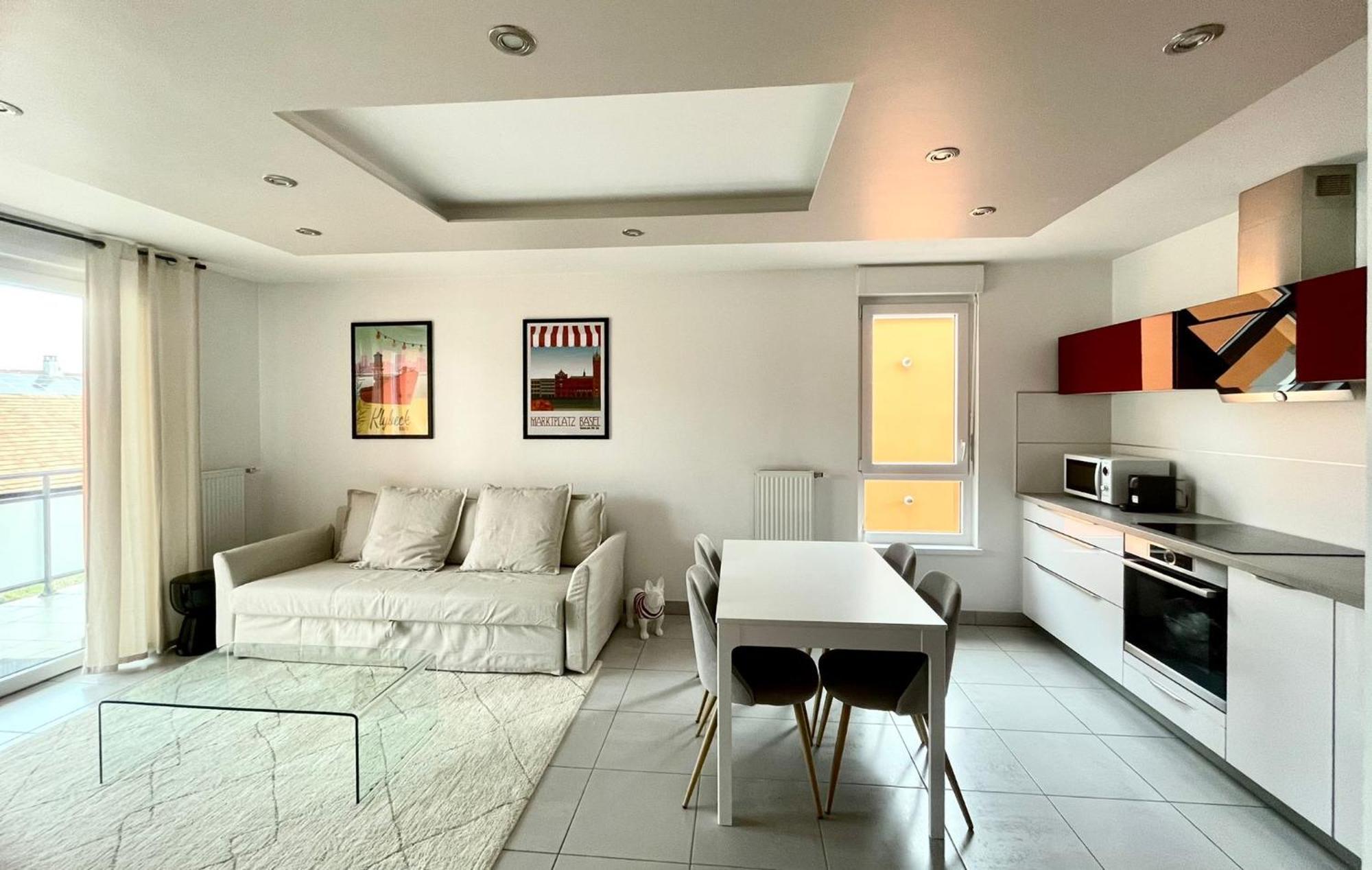 Appartamento A Few Steps From Basel With Balcony And Free Private Parking Saint-Louis  Esterno foto